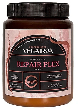 Маска для пошкодженого волосся - Vegairoa Repair Plex Mask — фото N2