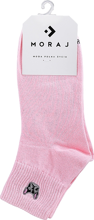 Жіночі шкарпетки, CSL200-896, рожеві - Moraj — фото N1