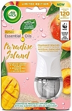 Електричний освіжувач повітря "Манго та персик" - Air Wick Essential Oils Electric Paradise Island — фото N1