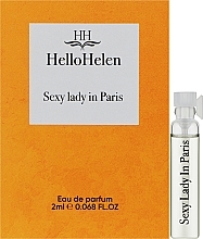 Духи, Парфюмерия, косметика HelloHelen Sexy Lady In Paris - Парфюмированная вода (пробник)