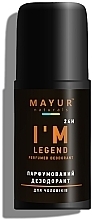 Парфумерія, косметика Парфумований дезодорант для чоловіків "I'm Legend" - Mayur