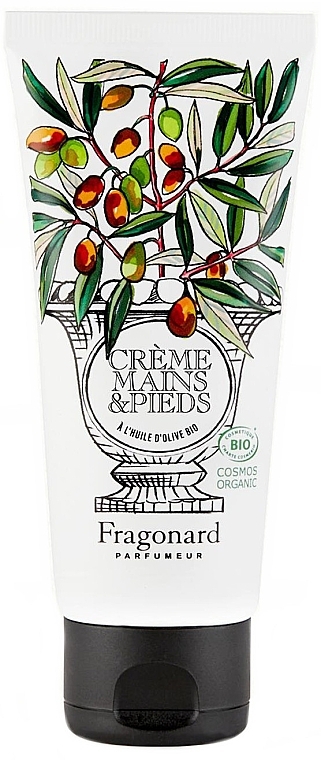 Крем для рук і ніг - Fragonard Olive Oil Hand & Foot Cream — фото N1