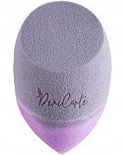 Косметический спонж для макияжа, меняющий цвет - Deni Carte Magic Blender Flat 5416 Grey-Pink — фото N1