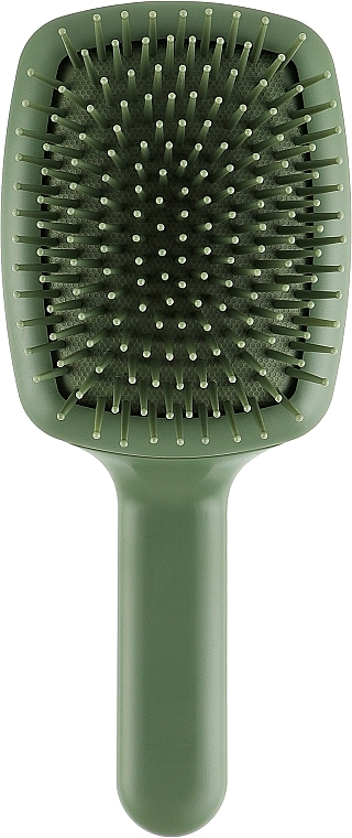 Щітка для волосся, салатова - Janeke Curvy Bag Pneumatic Hairbrush — фото N1