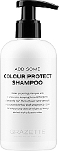 Парфумерія, косметика Шампунь для захисту кольору волосся - Grazette Add Some Colour Protect Shampoo