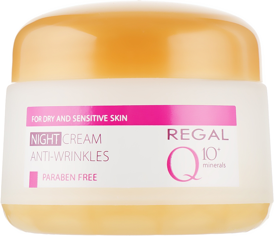 Нічний крем проти зморшок Q10 + Minerals для сухої і чутливої шкіри - Q10 + Night Cream Minerals Anti-Wrinkles — фото N2