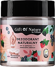 Парфумерія, косметика Натуральний крем-дезодорант "Лісові ягоди" - Vis Plantis Gift of Nature Natural Deodorant
