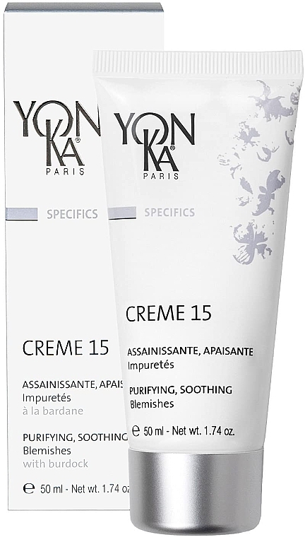 Антисептичний крем для обличчя - Yon-ka Specifics Purifying & Soothing Blemish Cream 15 — фото N2