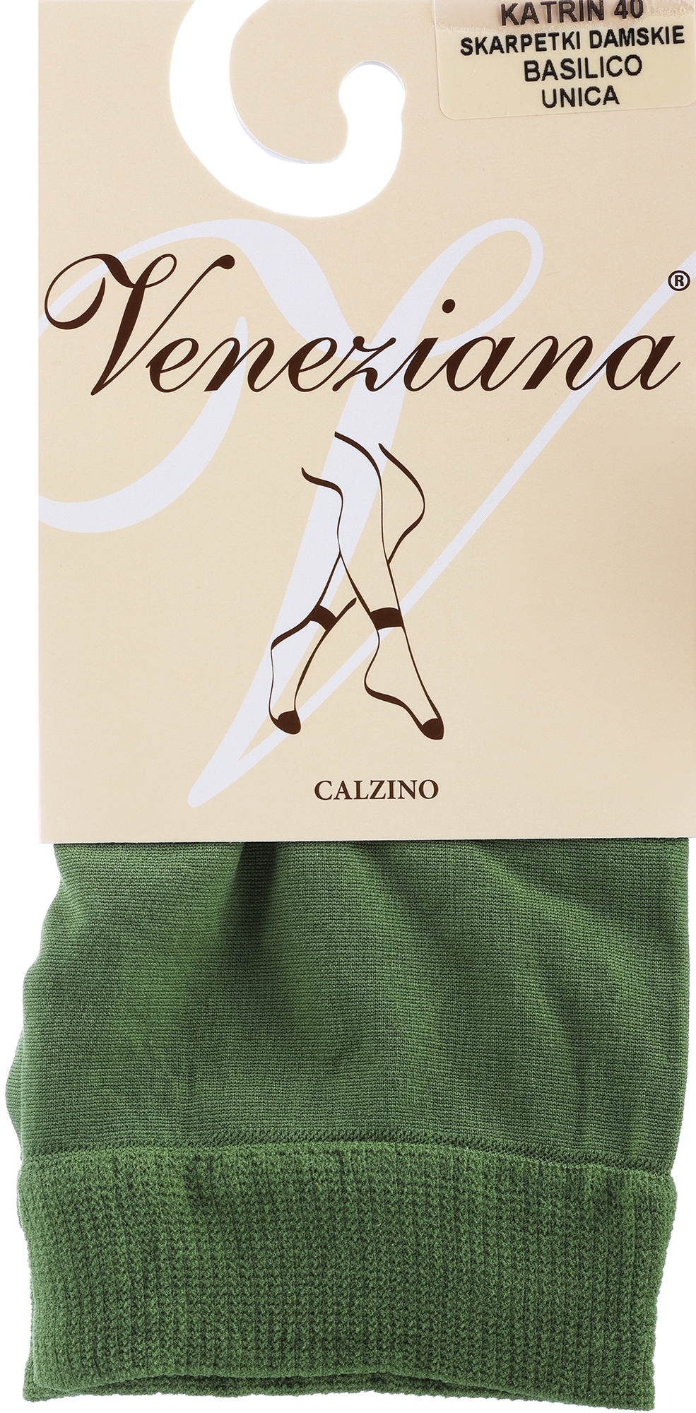 Носки для женщин "Katrin", 40 Den, basilico - Veneziana — фото One Size