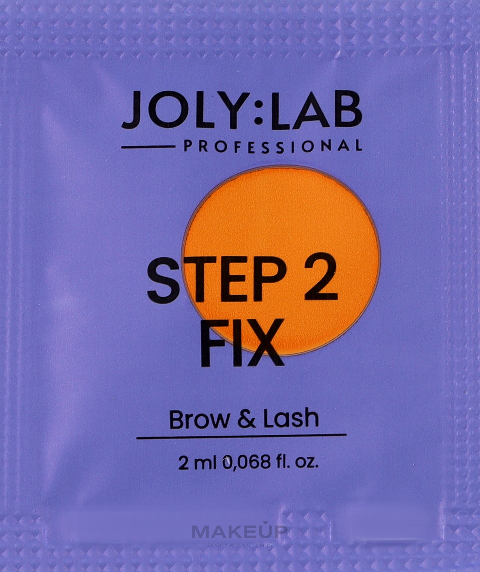 Засіб для ламінування брів та вій - Joly:Lab Brow & Lash Step 2 Fix (міні) — фото 3x2ml