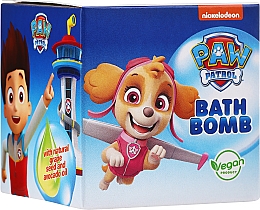 Парфумерія, косметика Бомбочка для ванн "Скай", малина - Nickelodeon Paw Patrol