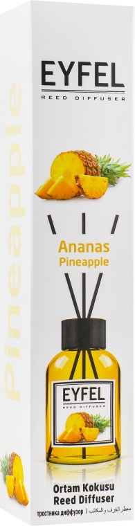 Аромадиффузор "Ананас" - Eyfel Perfume Reed Diffuser Ananas
