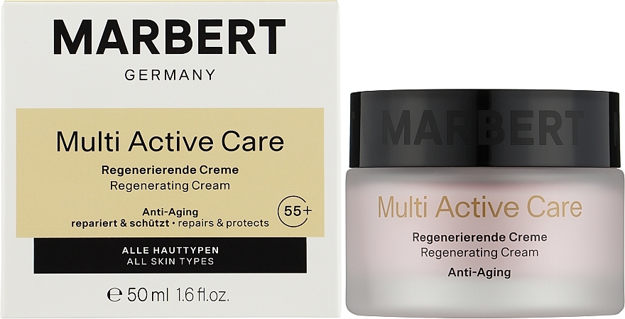 Восстанавливающий крем для всех типов кожи - Marbert Multi-Active Care Regenerierende Creme — фото N2