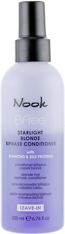 Двофазний кондиціонер для сяяння світлого волосся - Maxima Nook Starlight Blonde Conditioner — фото N1