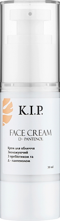 Крем для обличчя "Зволожуючий" з пребіотиком - K.I.P. Face Cream  — фото N1