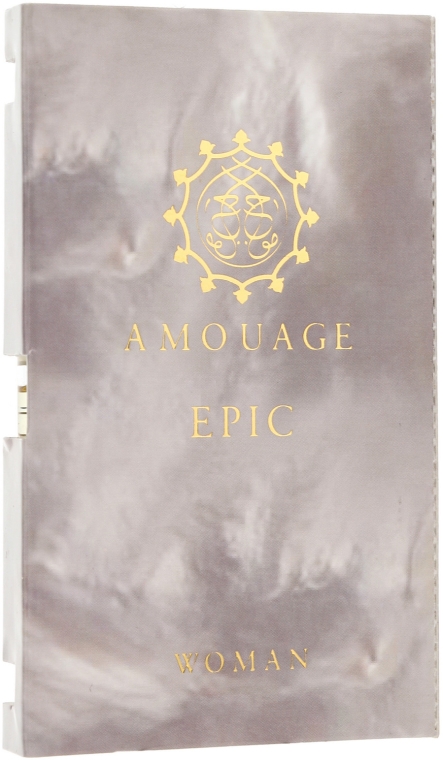 Amouage Epic For Woman - Парфюмированная вода (пробник)