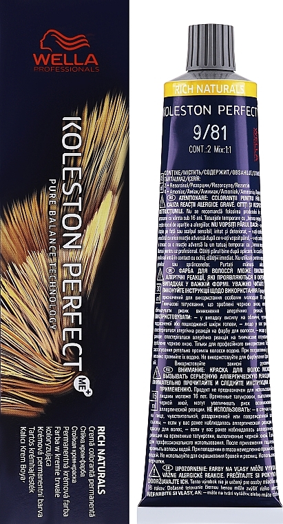 УЦЕНКА Краска для волос - Wella Professionals Koleston Perfect Rich Naturals * — фото N1