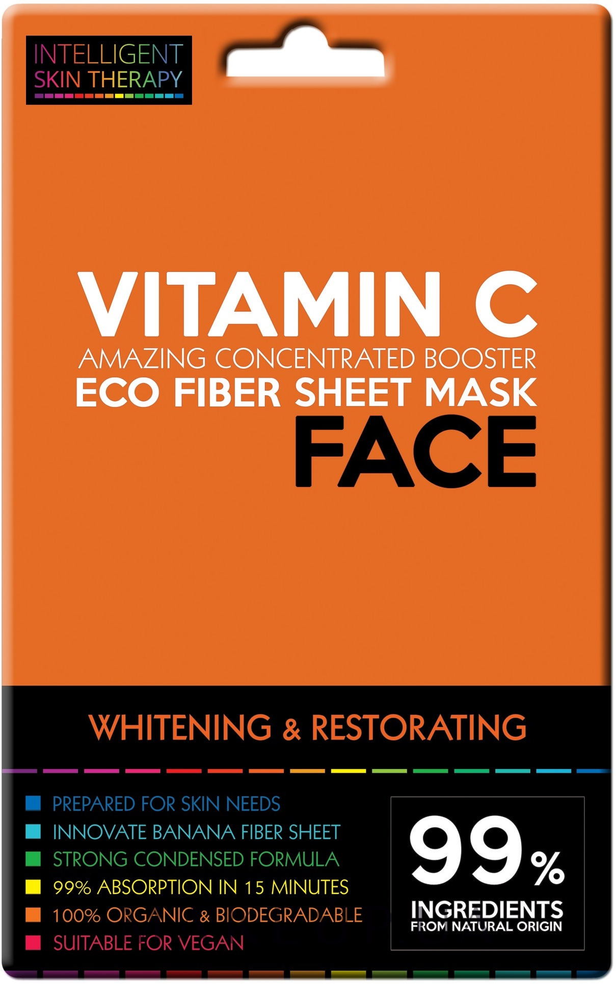 Маска з активним вітаміном С - Face Beauty Intelligent Skin Therapy Mask — фото 25g