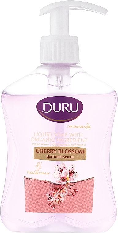 Рідке мило "Цвіт вишні" - Duru Cherry Blossom Soap — фото N1