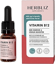 Духи, Парфюмерия, косметика Пищевая добавка "Витамин B12" в каплях - Herbliz 