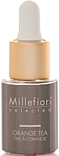 Парфумерія, косметика Концентрат для аромалампи - Millefiori Milano Selected Orange Tea Fragrance Oil