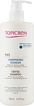 Шампунь рН5 с экстрактом хлопка для всех типов волос - Topicrem Essentials PH5 Gentle Shampoo — фото N2