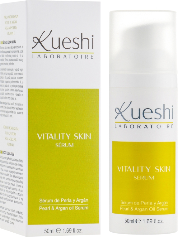 Сироватка з олією аргани - Kueshi Vitality Skin Serum Perla Micro Y Argan — фото N1