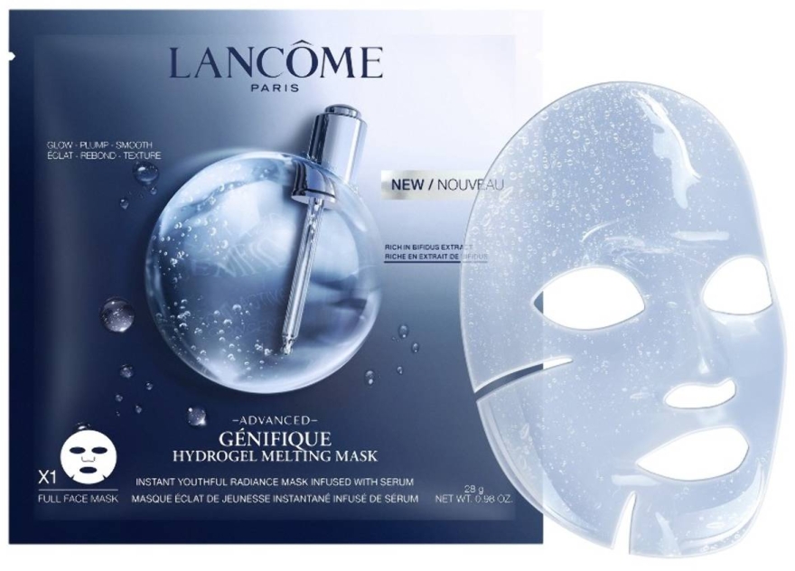 Гидрогелевая маска-активатор молодости кожи лица - Lancome Genifique Hydrogel Melting Mask 