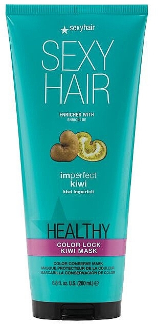 Маска для защиты цвета волос с киви - SexyHair HealthySexyHair Color Lock Kiwi Mask — фото N1