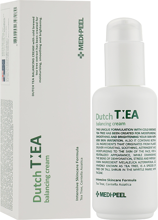 Балансирующий крем для лица с чайным деревом - MEDIPEEL Dutch Tea Balancing Cream — фото N2