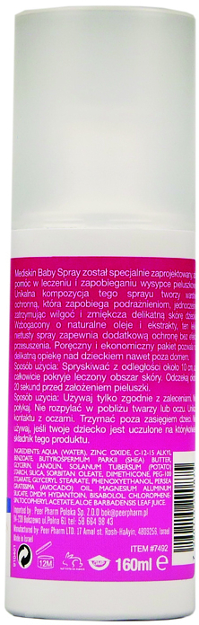 Спрей для детей - Mediskin Baby Diaper Rash Spray — фото N2