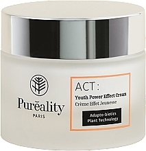 Крем для обличчя - Pureality Act Youth Power Effect Cream — фото N1