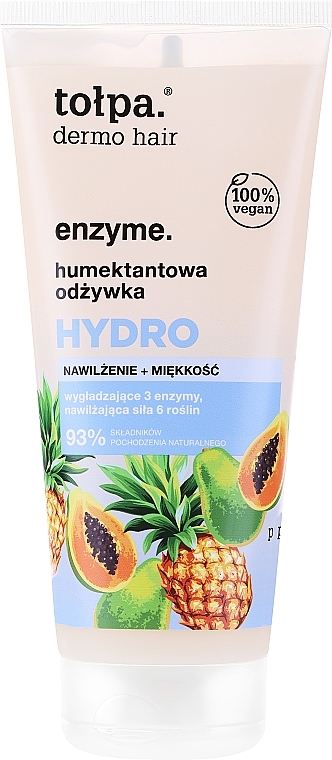 Зволожувальний кондиціонер для волосся - Tolpa Dermo Hair Hydro — фото N1