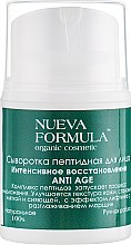 Сыворотка пептидная для лица "Интенсивное восстановление" - Nueva Formula Peptide Face Serum — фото N1