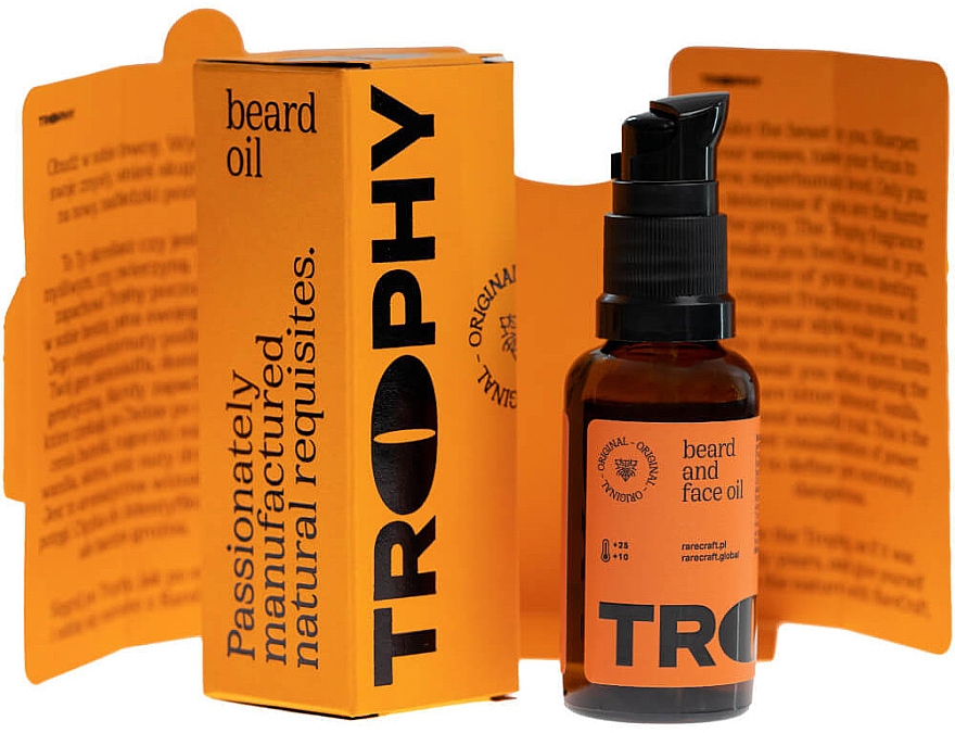 Масло для бороды и лица "Трофей" - RareCraft Trophy Beard And Face Oil — фото N2