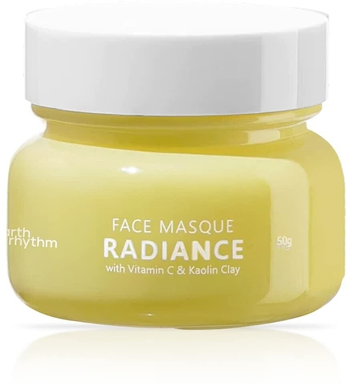 Маска для лица "Сияние" с витаминами и каолиновой глиной - Earth Rhythm Radiance Face Masque With Vitamin & Kaolin Clay — фото N2