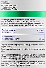 Пищевая добавка "N-ацетилцистеин" - SFD Nutrition NAC — фото N3