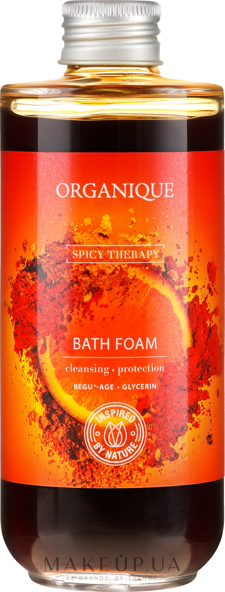 Стимулювальна пікантна зволожувальна піна для ванни - Organique Spicy Therapy — фото 200ml