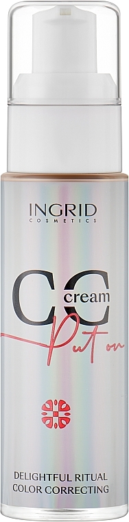 Тональный СС-крем для лица - Ingrid Cosmetics CC Cream Put On Delightful Ritual Color Correcting