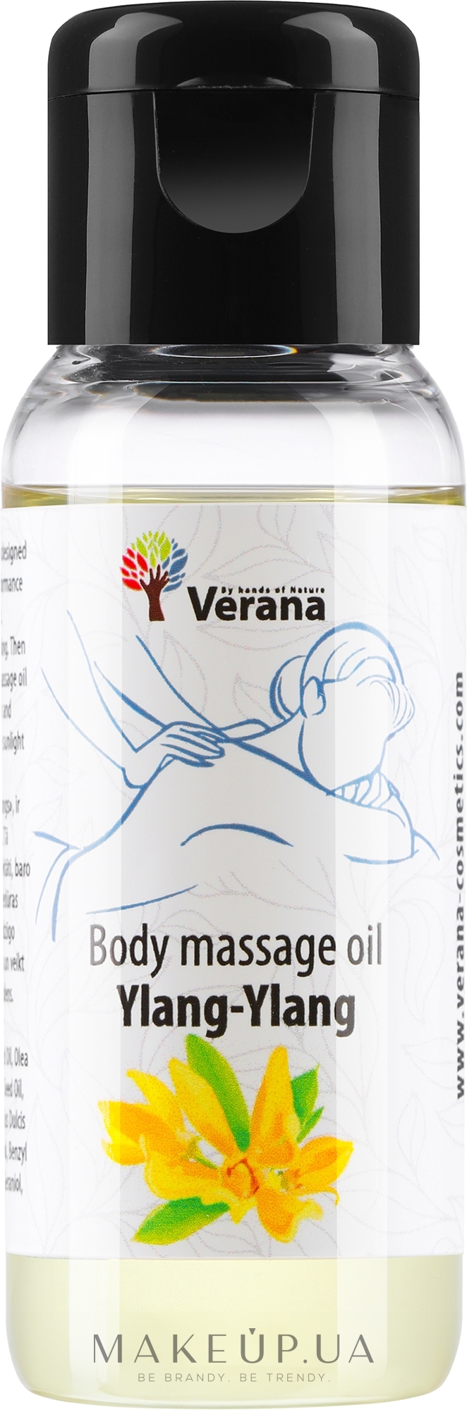 Массажное масло для тела "Ylang-Ylang" - Verana Body Massage Oil — фото 30ml