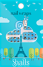 Духи, Парфюмерия, косметика Наклейки для дизайна ногтей - Snails Nail Wraps