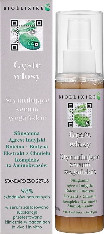 Стимулювальна сироватка для ослабленого та випадаючого волосся - Bioelixire — фото N2