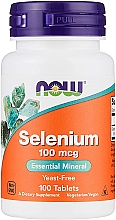 Духи, Парфюмерия, косметика Селен, 100 мг в таблетках - Now Foods Selenium