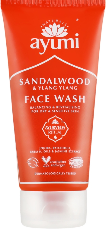 Гель для вмивання - Ayumi Sandalwood & Ylang Ylang Face Wash