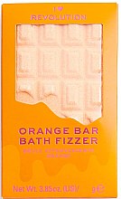 Бомбочка для ванни - I Heart Revolution Chocolate Bar Bath Fizzer "Orange" — фото N1