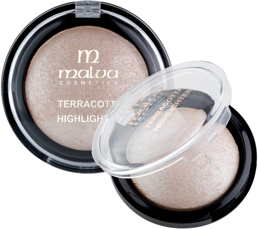 Хайлайтер запеченный - Malva Cosmetics Crystal Marble 