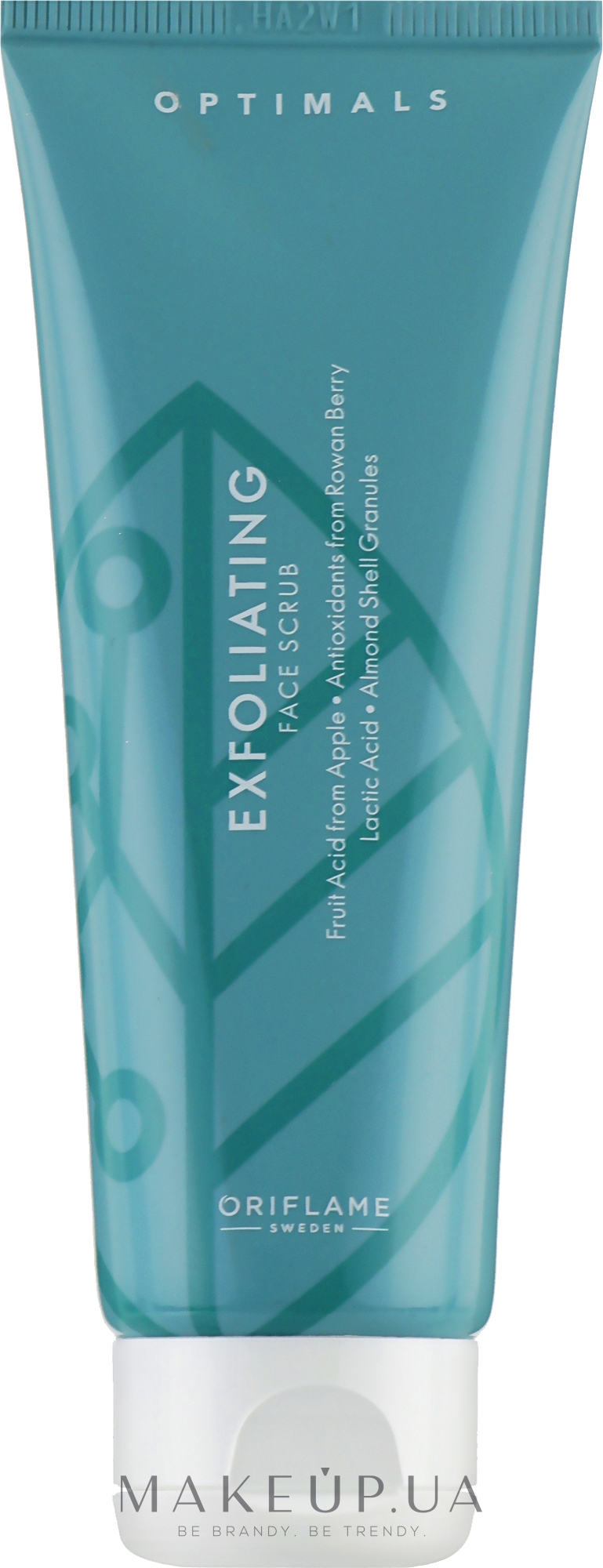 Отшелушивающий скраб для лица - Oriflame Optimals Exfoliating Face Scrub  — фото 75ml