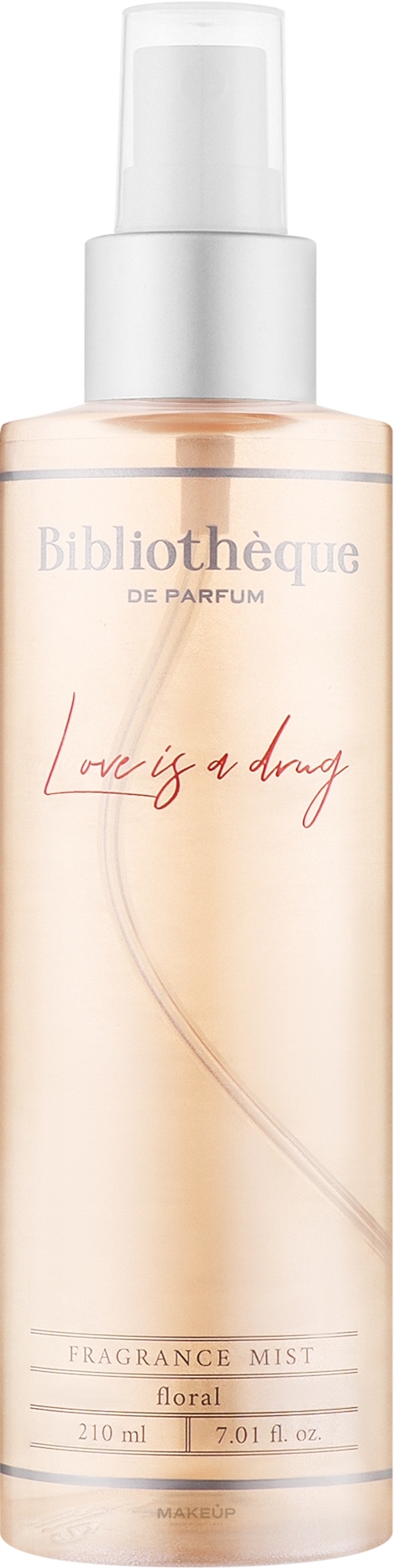 Bibliotheque de Parfum Love Is A Drug - Парфюмированный мист для тела с шиммером — фото 210ml