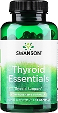 Витаминно-минеральный комплекс, 90 капсул - Swanson Thyroid Essentials — фото N1