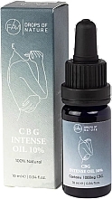 Духи, Парфюмерия, косметика Конопляное масло 10% на основе изолята - Fam Drops Of Nature CBG Intense Oil 10%